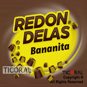 BOMBON REDONDELAS BANANITA HELADERIA X 3KG MAPSA